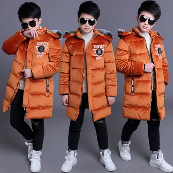 2019 -30 Degrees Russia Winter Children Boys Jacket Hooded Warm Down Jacket For Boy 4-14 Years Teenage Coat Kids Parka
2019 -30 Degrees Russia Winter Children Boys Jacket Hooded Warm Down Jacket For Boy 4-14 Years Teenage Coat Kids Parka