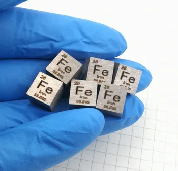 2pcs High Purity 4N Iron Metal Iron Periodic Phenotype Cube 10mm Fe 99.99 Iron Cube 
2pcs High Purity 4N Iron Metal Iron Periodic Phenotype Cube 10mm Fe 99.99 Iron Cube