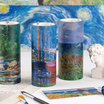 1 pc Super Wide Cute Washi Tape Art Museum Series Van Gogh Masking Tape for Diy Scrapbooking Journal Stationery Planner
1 pc Super Wide Cute Washi Tape Art Museum Series Van Gogh Masking Tape for Diy Scrapbooking Journal Stationery Planner