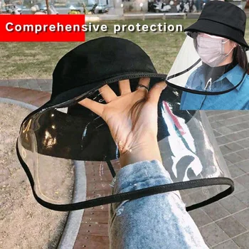 Protective Facial Cover Particulate Anti-Spitting Hats Transparent Windproof Dustproof And Breathable
Protective Facial Cover Particulate Anti-Spitting Hats Transparent Windproof Dustproof And Breathable