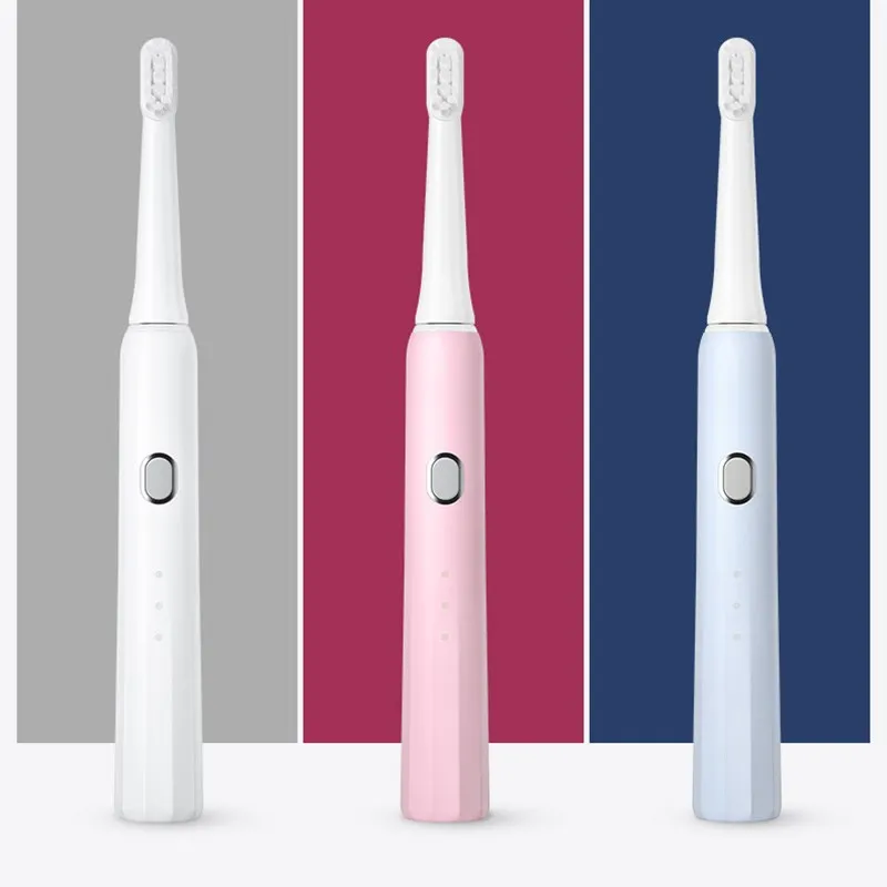 Smart Sonic Electric Toothbrush Adult Ultrasonic Automatic Toothbrush Best 5 Modes USB Rechargeable Waterproof Timer Tooth Brush
Smart Sonic Electric Toothbrush Adult Ultrasonic Automatic Toothbrush Best 5 Modes USB Rechargeable Waterproof Timer Tooth Brush