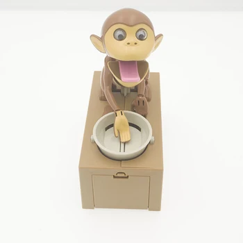 Kids Electric Piggy Bank Cartoon Monkey Automatic Beg Steal Coin Funny Children Saving Money Boxes For Toys Brithday Gift TY0470
Kids Electric Piggy Bank Cartoon Monkey Automatic Beg Steal Coin Funny Children Saving Money Boxes For Toys Brithday Gift TY0470