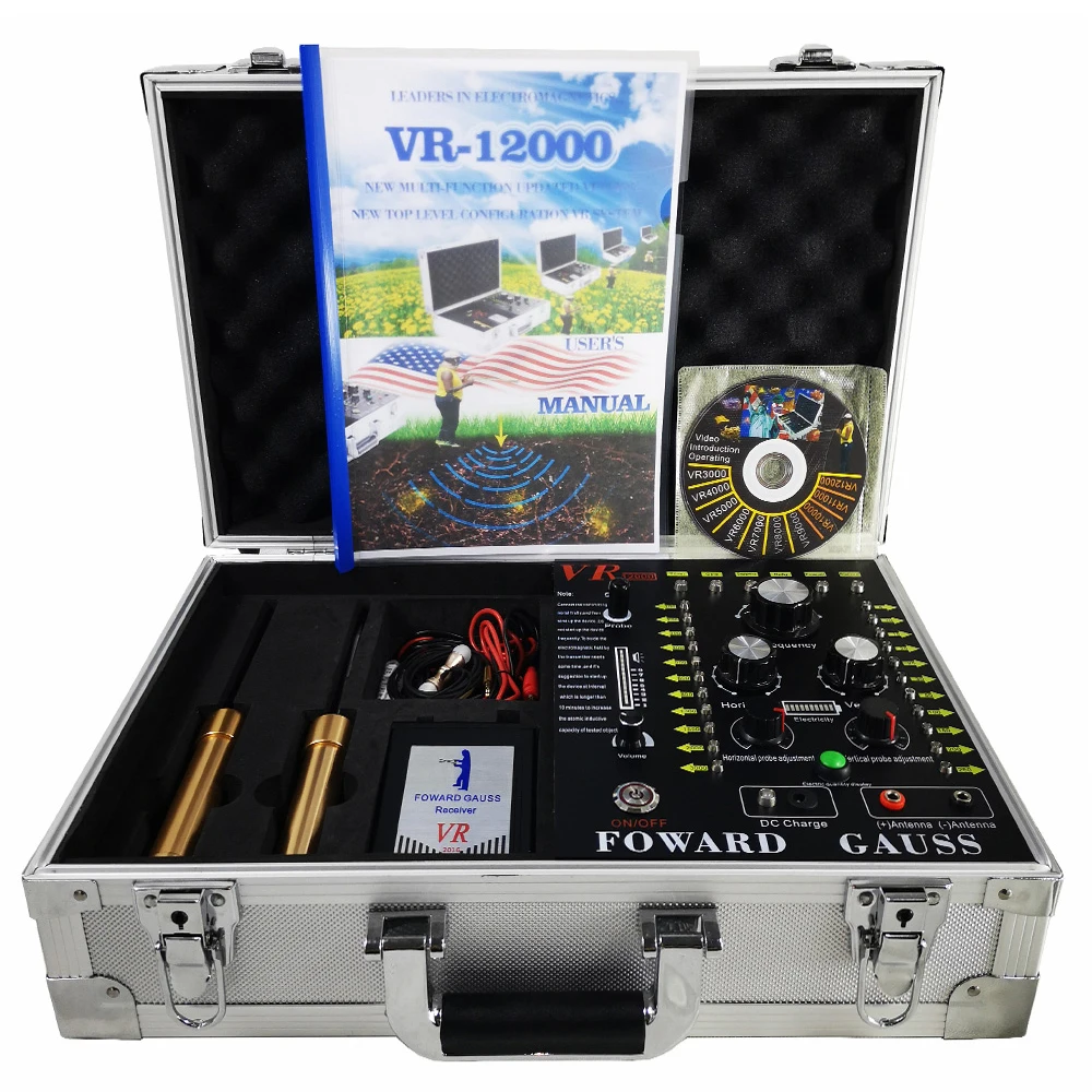 VR12000 Long Range Metal Detector Detecting Range: 100-3000m Detecting Depth: 5-250m
VR12000 Long Range Metal Detector Detecting Range: 100-3000m Detecting Depth: 5-250m