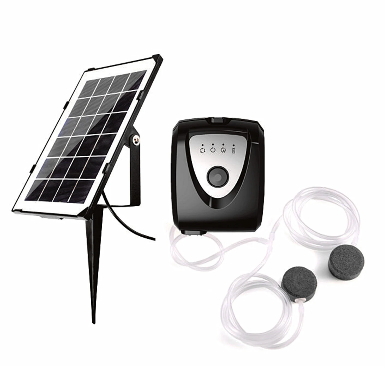 6V 3.5W Ultra-quiet Solar Powered Oxygenator Water Oxygen Pump Pond Aerator Aquarium Air Pump for Plant Fish Tank Home Garden
6V 3.5W Ultra-quiet Solar Powered Oxygenator Water Oxygen Pump Pond Aerator Aquarium Air Pump for Plant Fish Tank Home Garden