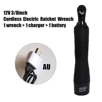 12V Electric Wrench 3/8 Inch Cordless Ratchet Right Angle Wrench With LED Light Batteries Kit Rechargeable Scaffolding
12V Electric Wrench 3/8 Inch Cordless Ratchet Right Angle Wrench With LED Light Batteries Kit Rechargeable Scaffolding