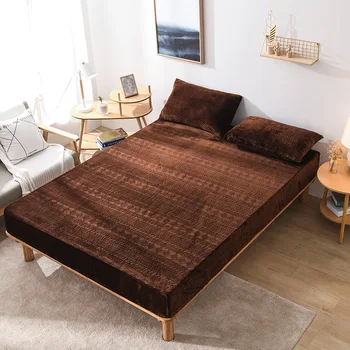 Embossed Crystal Fitted Sheet 1pc Flannel Fleece Elastic Rubber Warm Plush Home Linens Mattress Winter Sheet For Bed Cover Bed
Embossed Crystal Fitted Sheet 1pc Flannel Fleece Elastic Rubber Warm Plush Home Linens Mattress Winter Sheet For Bed Cover Bed