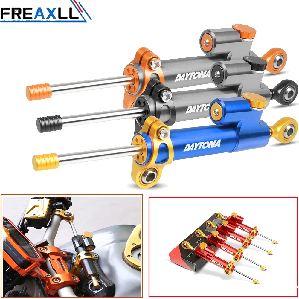 For Triumph DAYTONA T595 955i Daytona 675 R Moto CNC Motorcycle Steering Damper Stabilizer Linear Reversed Safety Control Over
For Triumph DAYTONA T595 955i Daytona 675 R Moto CNC Motorcycle Steering Damper Stabilizer Linear Reversed Safety Control Over