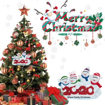 2020 Cute Personalized Survived Family Hanging Ornament with mask Christmas Holiday Decorations Gift Toy For Home Party Mujer
2020 Cute Personalized Survived Family Hanging Ornament with mask Christmas Holiday Decorations Gift Toy For Home Party Mujer