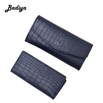 Womens Wallets Casual Fashion Crocodile Pattern Multi-card Position Card Holder Long Hasp Tri-fold Coin Purse Female Clutch Bag
Womens Wallets Casual Fashion Crocodile Pattern Multi-card Position Card Holder Long Hasp Tri-fold Coin Purse Female Clutch Bag