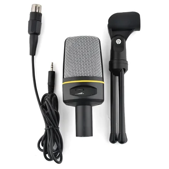 Professional 3.5mm Wired Studio Capacitive Plug and Play Microphone SF-920 For Computer PC Desktop Wholeslae
Professional 3.5mm Wired Studio Capacitive Plug and Play Microphone SF-920 For Computer PC Desktop Wholeslae