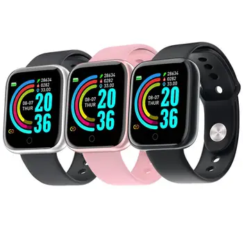 For Y68 Sports Smart Watch Waterproof Oxygen Calories Alarm Sleep Monitoring Find Phone Monitor Smart Wristband Sport Smartwatch
For Y68 Sports Smart Watch Waterproof Oxygen Calories Alarm Sleep Monitoring Find Phone Monitor Smart Wristband Sport Smartwatch