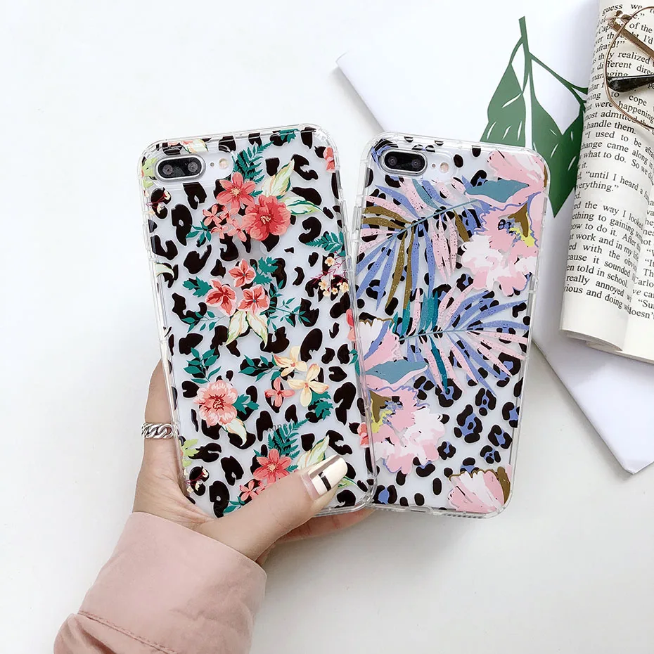 luxury transparent case for iphone x xs xr 6 7 plus 8 plus 6s plus xs max flower leopard pattern cover cute anti-fall soft tpu
luxury transparent case for iphone x xs xr 6 7 plus 8 plus 6s plus xs max flower leopard pattern cover cute anti-fall soft tpu