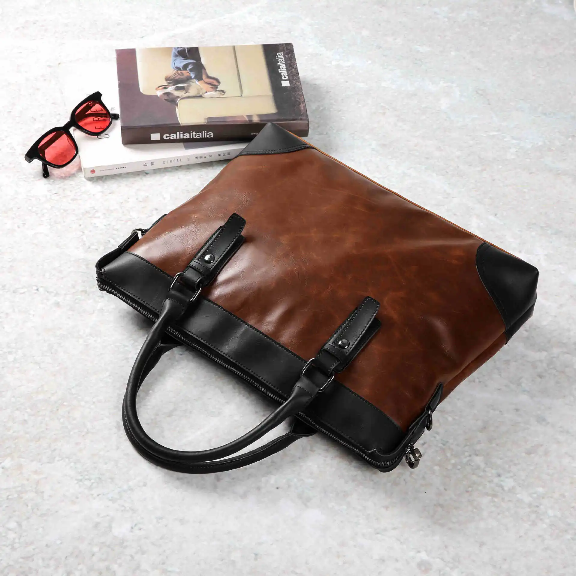 New Style Business Casual Men's Bag Cool Handbag Cross Business Briefcase Casual Youth Bag Computer Bag
New Style Business Casual Men's Bag Cool Handbag Cross Business Briefcase Casual Youth Bag Computer Bag