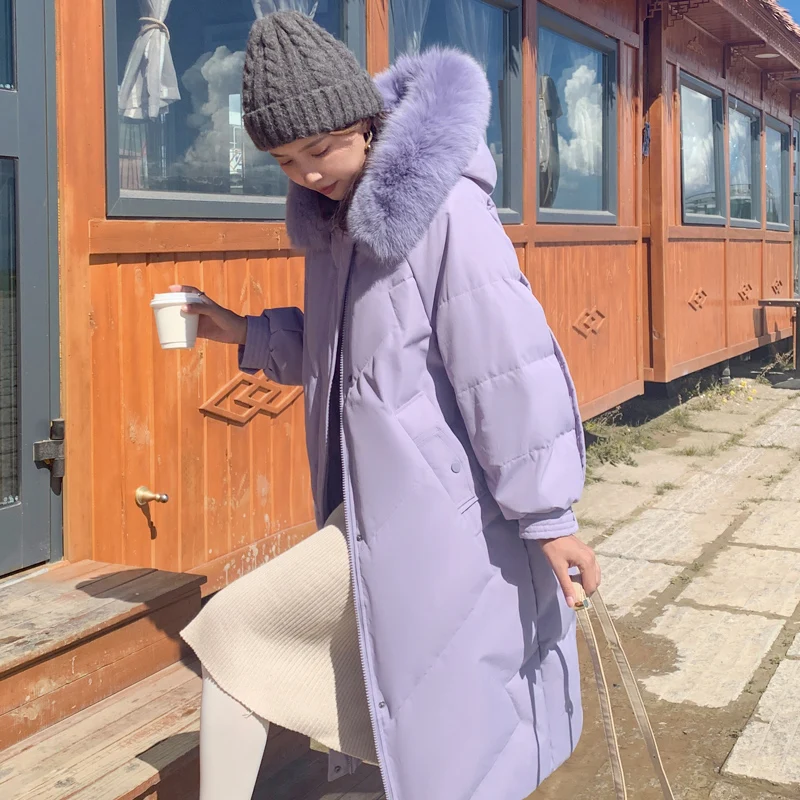 Winter 2022 New Korean Women's Long Cotton-padded Jacket Version of Ins Loose and Thick Over-the-knee Down Cotton-padded Jacket
Winter 2022 New Korean Women's Long Cotton-padded Jacket Version of Ins Loose and Thick Over-the-knee Down Cotton-padded Jacket