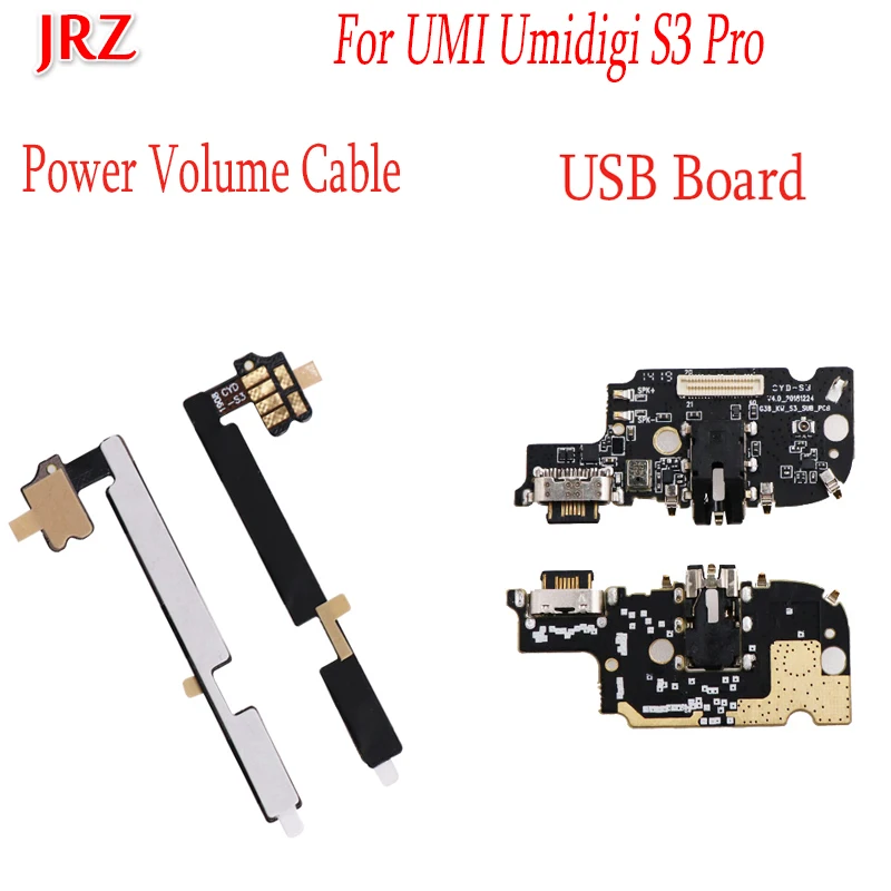 For UMI Umidigi S3 Pro Volume and Power Button Flex Cable For Umidigi S3 Pro USB Board Charging Port Cable Phone Repair Parts
For UMI Umidigi S3 Pro Volume and Power Button Flex Cable For Umidigi S3 Pro USB Board Charging Port Cable Phone Repair Parts