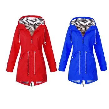 Womens Waterproof Rain Jacket Long Sleeve Raincoat Windbreaker for Sport Camping Hiking Hooded Coat with Pockets S-5XL
Womens Waterproof Rain Jacket Long Sleeve Raincoat Windbreaker for Sport Camping Hiking Hooded Coat with Pockets S-5XL