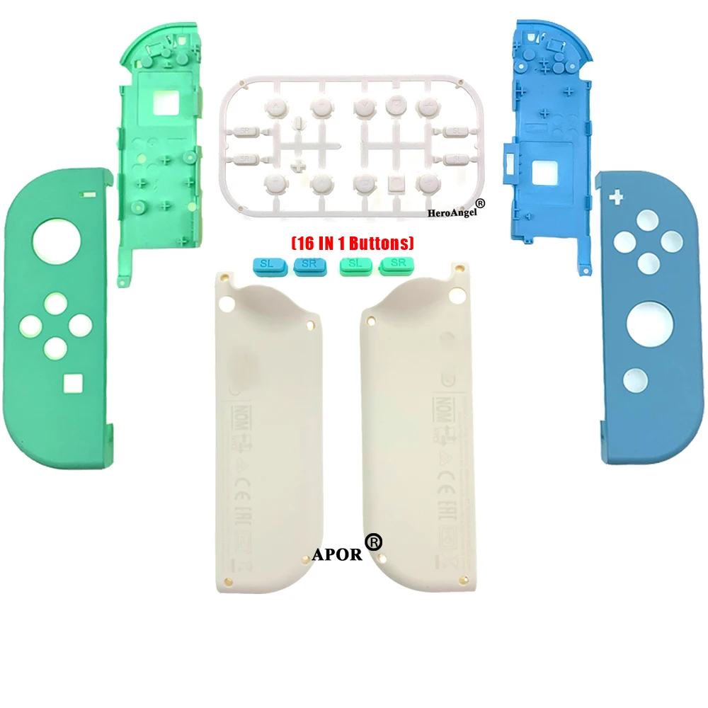 Custom Controller Housing Cover With Full Set Buttons Animal Crossing Replacement Shell Case for Nintendo Switch Joy-Con
Custom Controller Housing Cover With Full Set Buttons Animal Crossing Replacement Shell Case for Nintendo Switch Joy-Con