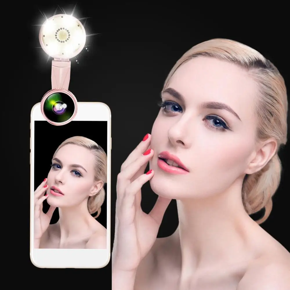 LIGINN 9 Modes 4K Wide 20X Macro 8 LEDs Portable Cellphone Selfie Spot Light for Dark Night Clubs Parties Camping
LIGINN 9 Modes 4K Wide 20X Macro 8 LEDs Portable Cellphone Selfie Spot Light for Dark Night Clubs Parties Camping