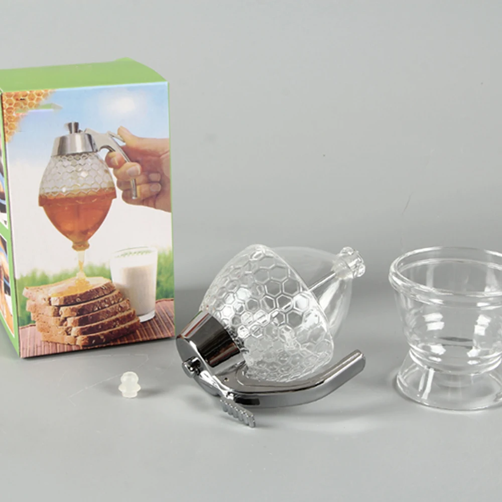 Squeeze Bottle Honey Jar Container Bee Drip Dispenser Kettle Storage Pot Stand Holder Juice Cup Kitchen Accessories
Squeeze Bottle Honey Jar Container Bee Drip Dispenser Kettle Storage Pot Stand Holder Juice Cup Kitchen Accessories