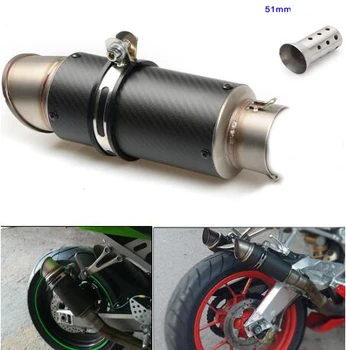 Motorcycle Exhaust Muffler 51MM 60MM Escape Moto Dirt Bike Exhaust DB killer For ZX10R R6 MT07 SFV650 Z900 S1000RR
Motorcycle Exhaust Muffler 51MM 60MM Escape Moto Dirt Bike Exhaust DB killer For ZX10R R6 MT07 SFV650 Z900 S1000RR