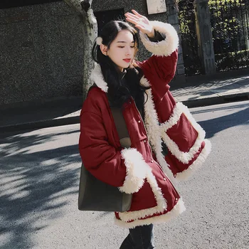 Nature Lamb Fur Jacket Women Autumn Winter Coat Thick Warm Down Parka Feminina Loose Bubble Jacket Oversize Padded Long Outwear
Nature Lamb Fur Jacket Women Autumn Winter Coat Thick Warm Down Parka Feminina Loose Bubble Jacket Oversize Padded Long Outwear