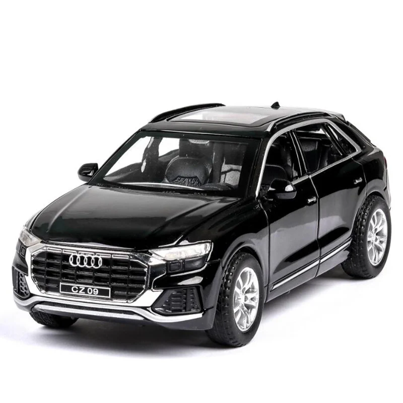 1/32 Scale Simulation Audi Q8 Off-road Vehicle Alloy Mold Toy Car Sound And Light Pull Back Model Children's Toys Birthday Gift
1/32 Scale Simulation Audi Q8 Off-road Vehicle Alloy Mold Toy Car Sound And Light Pull Back Model Children's Toys Birthday Gift