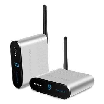 Measy 5.8Ghz Wireless AV Transmitter Receiver Set Stereo Audio Video TV AV Signal Sender Receiver Through Wall 300M / 984FT
Measy 5.8Ghz Wireless AV Transmitter Receiver Set Stereo Audio Video TV AV Signal Sender Receiver Through Wall 300M / 984FT