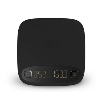 Rechargeable Coffee Scale with Timer 2KG/0.1g Precision USB Electronic Kitchen Scale Digital Waterproof Scale Mini Baking Scale
Rechargeable Coffee Scale with Timer 2KG/0.1g Precision USB Electronic Kitchen Scale Digital Waterproof Scale Mini Baking Scale