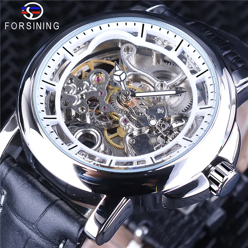 New Style forsining Europe And America Style Men Fashion Casual Hollow out Mechanical Movement Automatic Machine Watch
New Style forsining Europe And America Style Men Fashion Casual Hollow out Mechanical Movement Automatic Machine Watch