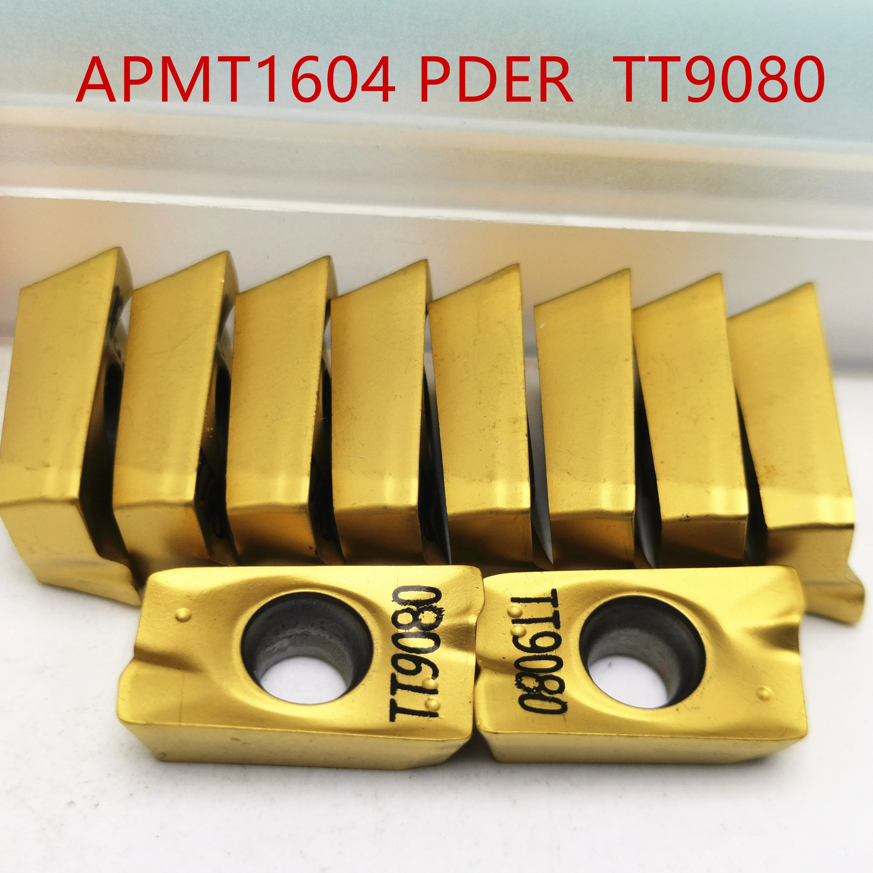 Tungsten Carbide APMT1604 TT9080 carbide inserts Turning tool APMT 1604 Face Mill Lathe Tools Milling cutter CNC tool
Tungsten Carbide APMT1604 TT9080 carbide inserts Turning tool APMT 1604 Face Mill Lathe Tools Milling cutter CNC tool