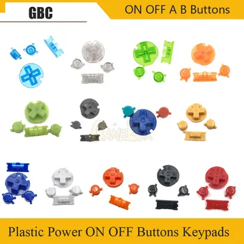 1sets Plastic Power ON OFF Buttons Keypads for Gameboy Color GBC Colorful Buttons for GBC D Pads A B Buttons
1sets Plastic Power ON OFF Buttons Keypads for Gameboy Color GBC Colorful Buttons for GBC D Pads A B Buttons