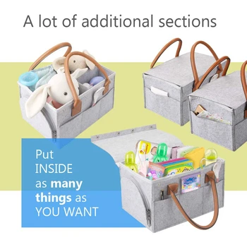 Car Caddy Organiser, Baby Diaper Caddy, Nappy Organiser Grey Basket Stroller Organizer Diaper Storage Bin For Car Compartments A
Car Caddy Organiser, Baby Diaper Caddy, Nappy Organiser Grey Basket Stroller Organizer Diaper Storage Bin For Car Compartments A