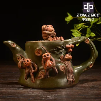 In Purple Taiwan Backflow Manual Imitate Old Kettle Yixing The Qing Dynasty Old Dark-red Enameled Pottery Teapot One Factory
In Purple Taiwan Backflow Manual Imitate Old Kettle Yixing The Qing Dynasty Old Dark-red Enameled Pottery Teapot One Factory