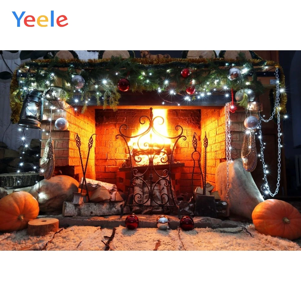 Yeele Christmas Backdrop Tree Fireplace Pumpkin Baby Birthday Party Customized Vinyl Photography Background For Photo Studio
Yeele Christmas Backdrop Tree Fireplace Pumpkin Baby Birthday Party Customized Vinyl Photography Background For Photo Studio