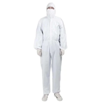 Disposable Protective Jumpsuits Safety Overalls Coverall Non-woven Anti-particle Splash Outpatient One-piece Isolation Clothing
Disposable Protective Jumpsuits Safety Overalls Coverall Non-woven Anti-particle Splash Outpatient One-piece Isolation Clothing