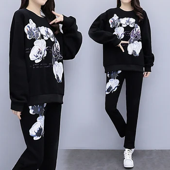 Autumn And Winter Casual Moletom Feminino Pullover Full 2 Piece Sets Womens Outfits Womens Clothing Sets Two Pieces Hoodies Set
Autumn And Winter Casual Moletom Feminino Pullover Full 2 Piece Sets Womens Outfits Womens Clothing Sets Two Pieces Hoodies Set