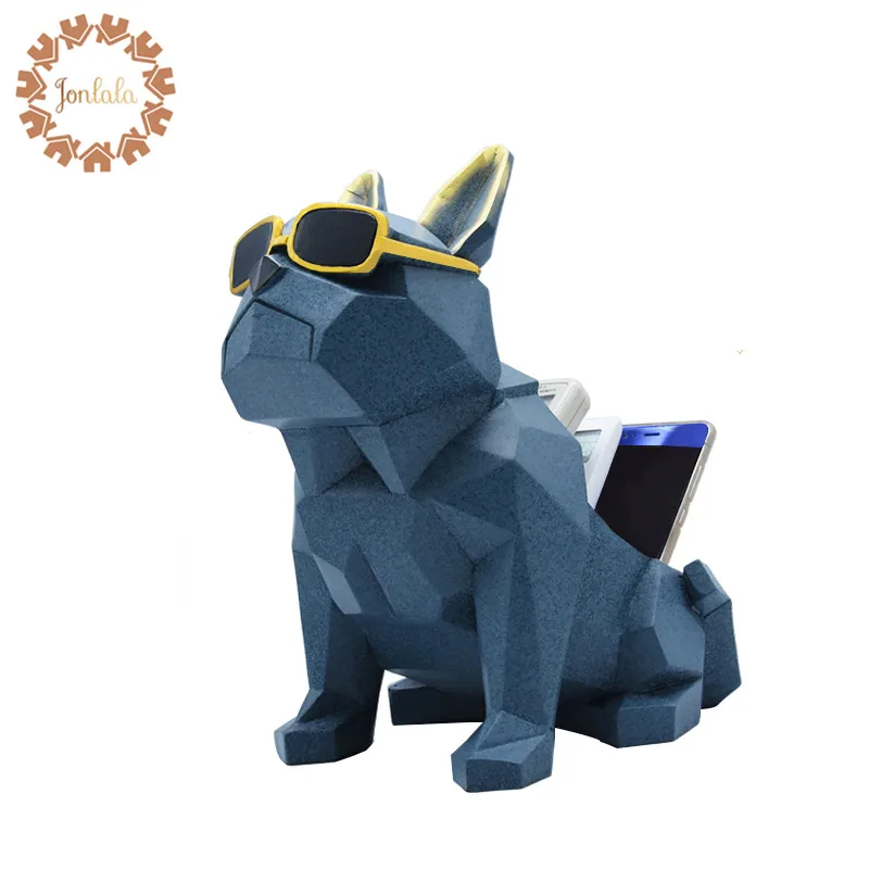 Creative Geometry Bulldog Phone Holder TV Remote Control Key Holder Living Room Coffee Table Decoration Cute Bull Dog Best Gift
Creative Geometry Bulldog Phone Holder TV Remote Control Key Holder Living Room Coffee Table Decoration Cute Bull Dog Best Gift
