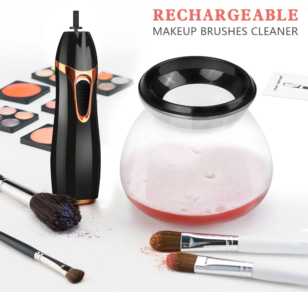 Professional H2 Makeup Brush Cleaner Electric Fast Washing and Drying Make up Brushes Cleaning Makeup Brush Tools clean Machine
Professional H2 Makeup Brush Cleaner Electric Fast Washing and Drying Make up Brushes Cleaning Makeup Brush Tools clean Machine