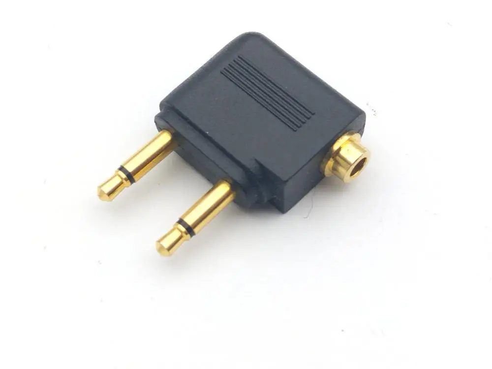 Portable Aircraft aviation headset conversion plug 3.5mm aircraft audio adapter gold plated male to female adapter
Portable Aircraft aviation headset conversion plug 3.5mm aircraft audio adapter gold plated male to female adapter