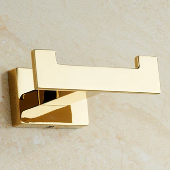 2PCS Gold Robe Hook Bathroom Hangings Hook Double Zinc Home Bathroom Decoration Accessories
2PCS Gold Robe Hook Bathroom Hangings Hook Double Zinc Home Bathroom Decoration Accessories