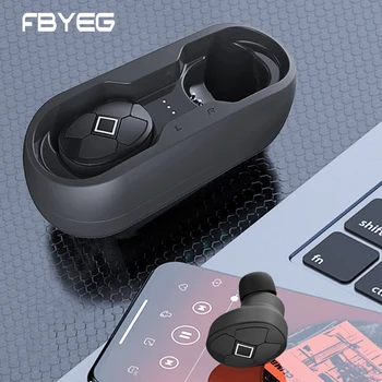 FBYEG TWS Wireless Headphones Bluetooth 5.0 Earphone With Charge Box Sports Headset 3D stereo With Dual Microphone 
FBYEG TWS Wireless Headphones Bluetooth 5.0 Earphone With Charge Box Sports Headset 3D stereo With Dual Microphone