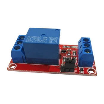 1 road relay module with optocoupler isolation to support high and low level trigger 12V and 24V
1 road relay module with optocoupler isolation to support high and low level trigger 12V and 24V