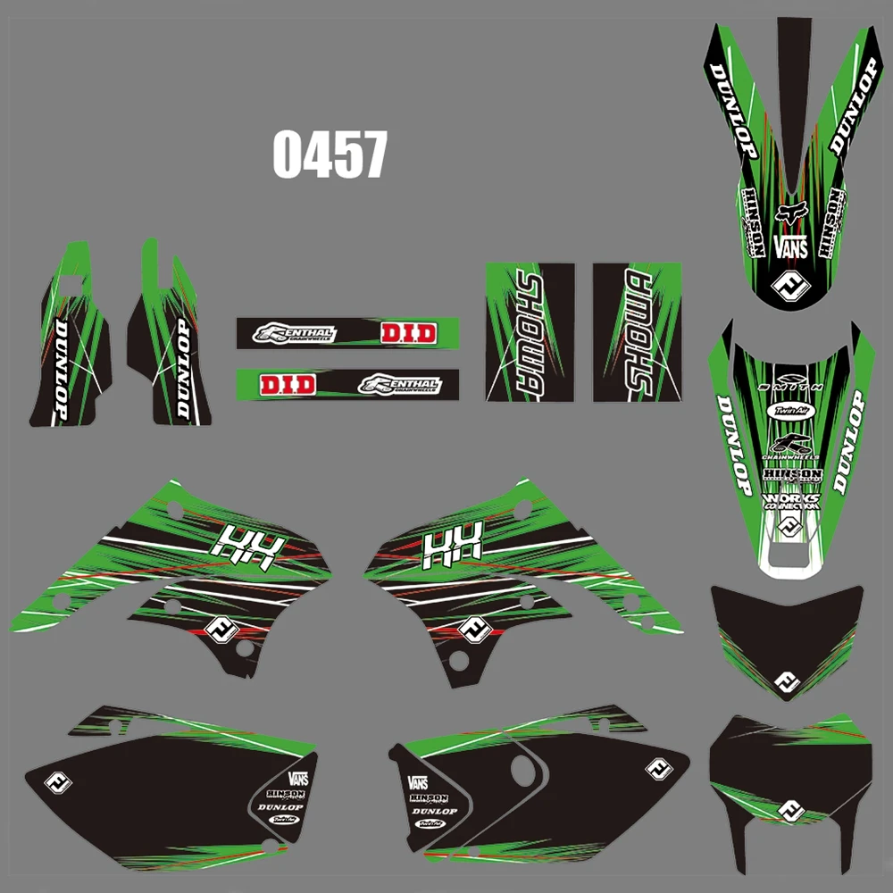 For KAWASAKI KLX450 2008-2018 Graphics Decals Stickers Custom Number Name 3M Full Motorcycle Backgrounds Stickers Accessories
For KAWASAKI KLX450 2008-2018 Graphics Decals Stickers Custom Number Name 3M Full Motorcycle Backgrounds Stickers Accessories