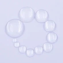 

Cabochons Cameo Base Crystal Flat Back Glass Clear Round Oval Square For Jewelry Making DIY Finding