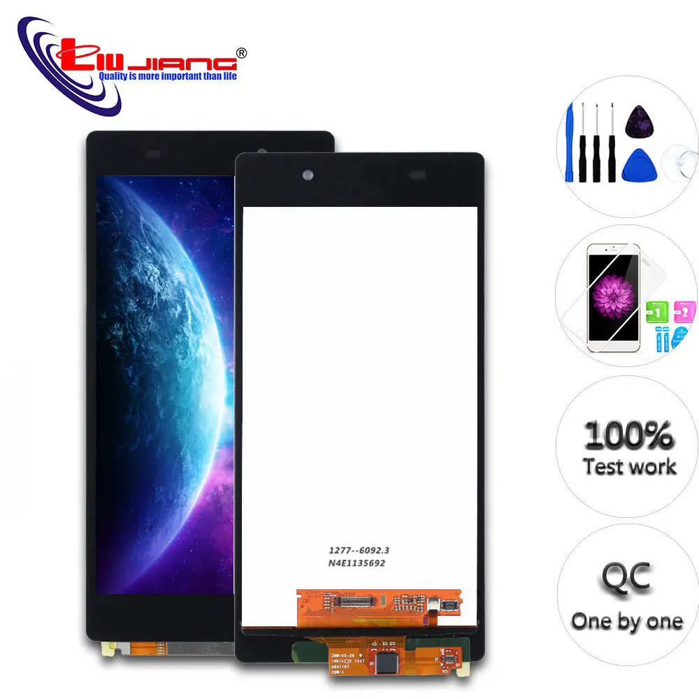 Original For Sony Z2 L50W D6502 D6503 LCD Display Touch Screen Digitizer Assembly Replacement Repair parts Frame with Free Tools
Original For Sony Z2 L50W D6502 D6503 LCD Display Touch Screen Digitizer Assembly Replacement Repair parts Frame with Free Tools