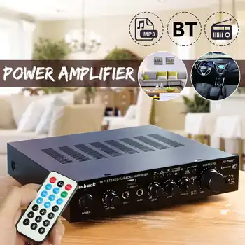 CLAITE AV-299BT 200W HIFI bluetooth Stereo Power Amplifier Remote Control USB FM Mic Input
CLAITE AV-299BT 200W HIFI bluetooth Stereo Power Amplifier Remote Control USB FM Mic Input