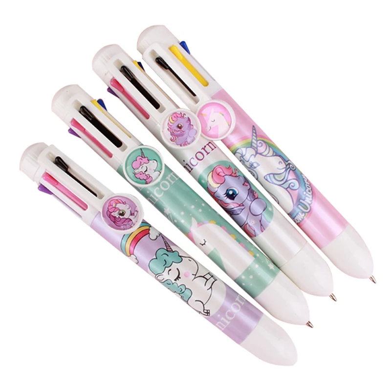 Creative Cartoon 8Colors Unicorn Ballpoint Pens Multi-color Ball Pen Marker Pen 0.5mm For Student Korean Stationery
Creative Cartoon 8Colors Unicorn Ballpoint Pens Multi-color Ball Pen Marker Pen 0.5mm For Student Korean Stationery