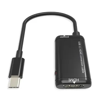 USB-C Type C to HDMI Adapter USB 3.1 Type C to HDMI Adapter Male to Female For MHL Android Phone Tablet
USB-C Type C to HDMI Adapter USB 3.1 Type C to HDMI Adapter Male to Female For MHL Android Phone Tablet