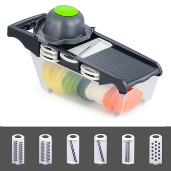 Slicer Multi-Function Cutting Food Potato Carrot Veggie Grater Chopper Kitchen Cutting Machine Cheese Grater Kitchen Tool
Slicer Multi-Function Cutting Food Potato Carrot Veggie Grater Chopper Kitchen Cutting Machine Cheese Grater Kitchen Tool