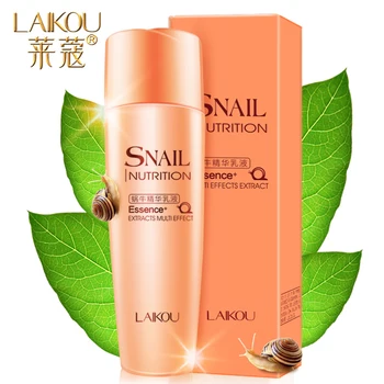 LAIKOU Snail Essence Facial Lotion Moisturizing Compact Nourish Whitening Remove Wrinkles Anti-Aging Facial Treatment 130ml
LAIKOU Snail Essence Facial Lotion Moisturizing Compact Nourish Whitening Remove Wrinkles Anti-Aging Facial Treatment 130ml